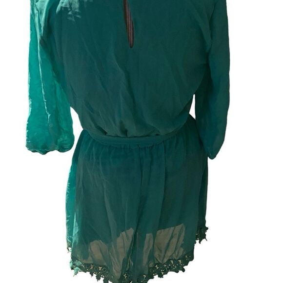 Sequin Hearts lined dress beautiful color size large great condition see pics - Picture 2 of 2